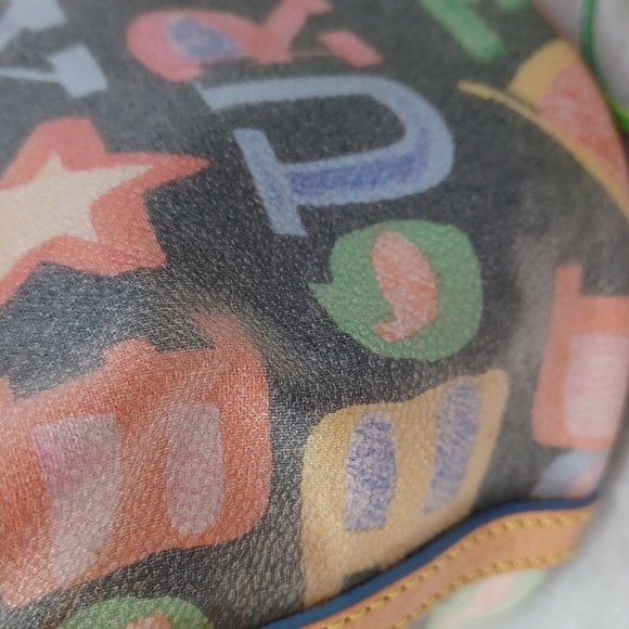 Dooney & Bourke Graffiti Multi Color - Picture 7 of 12